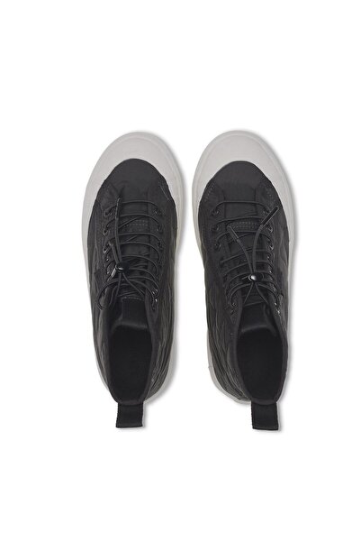 Superga 2644 Alpina Quilted Nylon Kadın Gri Bilekli Sneaker