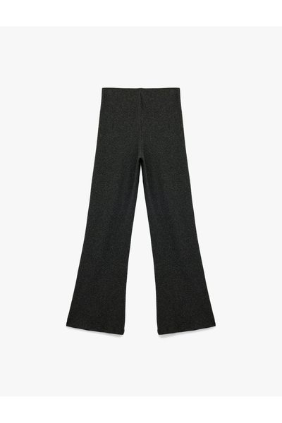 Koton Pantaloni largi cu țesătură confortabilă