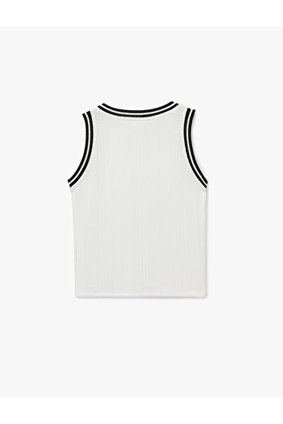 Koton Slim Fit Sleeveless Ribbed Crew Neck Undershirt