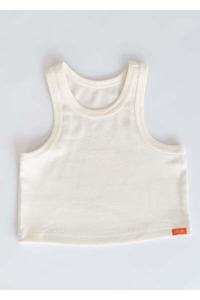 JO&JUKE Cream Color Crop Cut