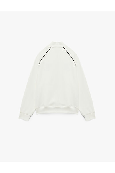 Koton Φούτερ με μακρυμάνικο γιακά με φερμουάρ