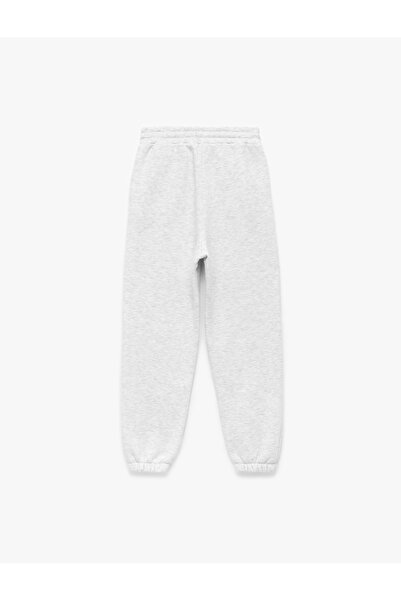 Koton Şardonlu Cepli Beli Bağcıklı Rahat Kalıp Jogger Eşofman Altı