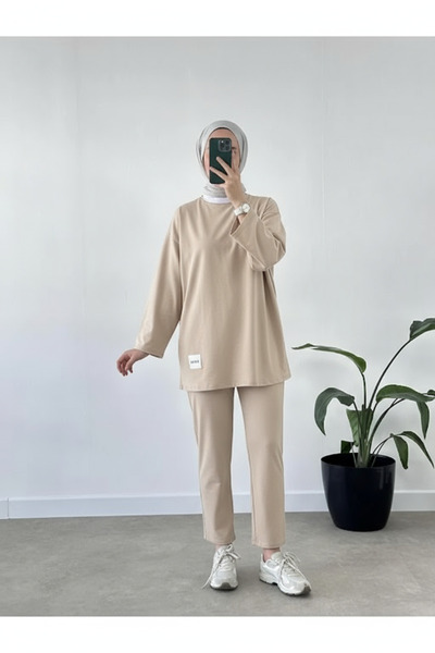 CHUL SÜPREM PENYE BASİC TAKIM - BEJ - GENİŞ BEDEN ARALIĞI