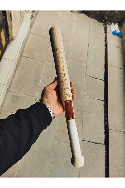 Genel Markalar 55 cm Ağaç Beyzbol Sopası Kişiye Özel ( HARLEY QUİNN ) yerli üretim Ahşap Kahverengi