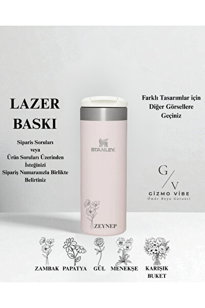 Stanley Kişiselleştirilmiş The Aerolight™ Transit Bottle 16 Oz | Termos Barda...