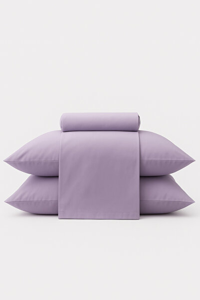 İz Home Набір базових наволочок Lila Ranforce | 2 штуки | (50X70 см) | Бавовняні