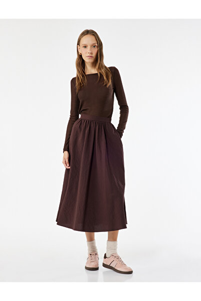 Koton Rahat Kalıp A Kesim Uzun Etek