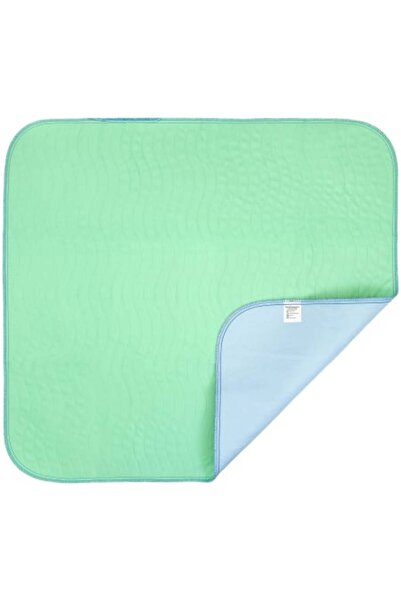 FizioTab Aleza Impermeabila Reutilizabila FizioTab® 90x85 cm, pentru Incontinenta, Verde/Albastru