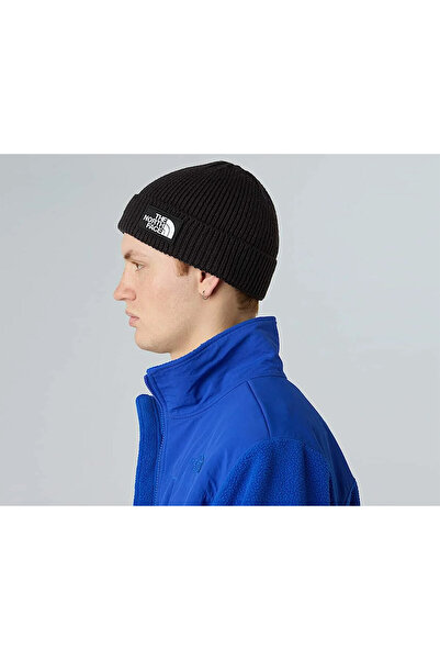 THE NORTH FACE Tnf Logo Box Cuffed Beanie Bere NF0A8CHEJK31 Siyah