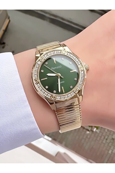 Ferrucci Kadın Metal Kordon Kol Saati