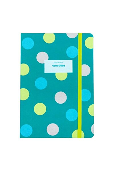 KESKİN COLOR Victorias Hard Cover Dotted Notepad No:12