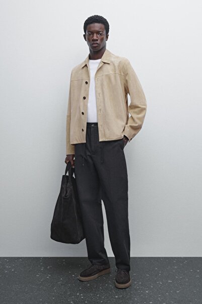 Massimo Dutti Pamuk karışımı jogger pantolon