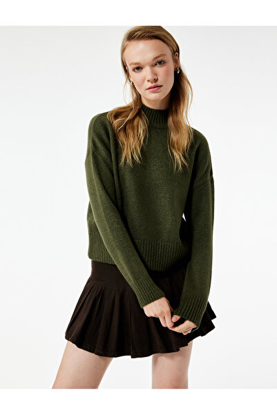 Koton Πλεκτό πουλόβερ με μακρυμάνικη βάση