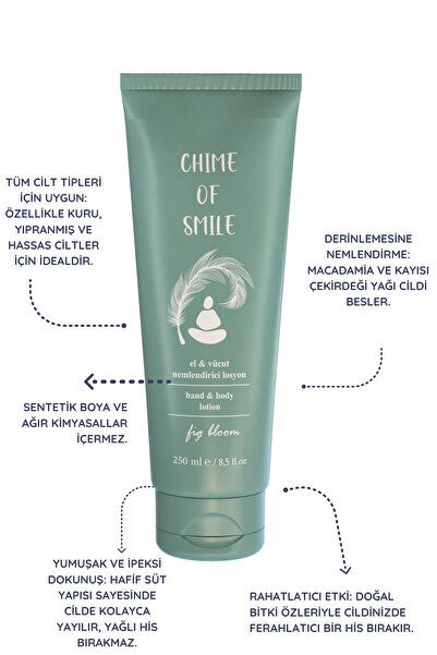 ChimeOfSmile El ve Vücut Losyonu 250 ml – Rahatlatıcı ve Ferahlatıcı Nemlendi...