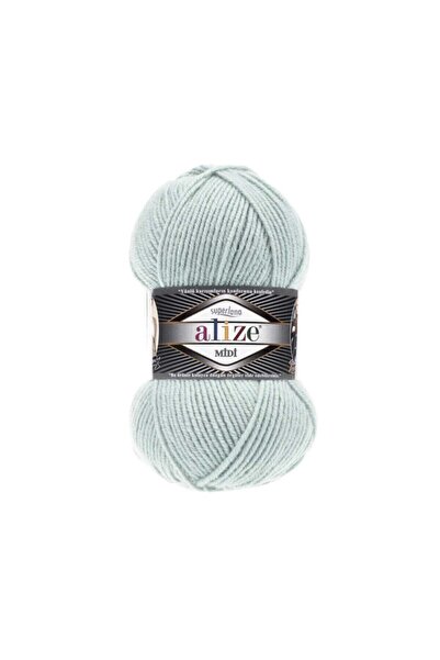 Alize Süperlana Midi Kalın Yünlü El Örgü Ipi 522 Açık Mint