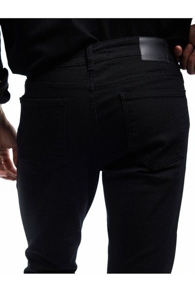 Koton Чоловічі джинси Michael Skinny Fit чорні 6Wam40026Nd