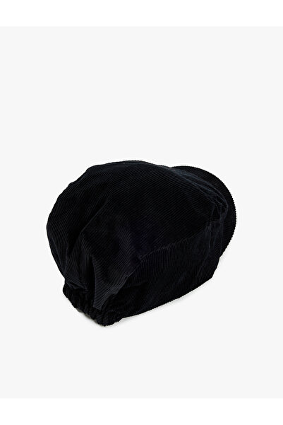 Koton Cotton Corduroy Cap Hat