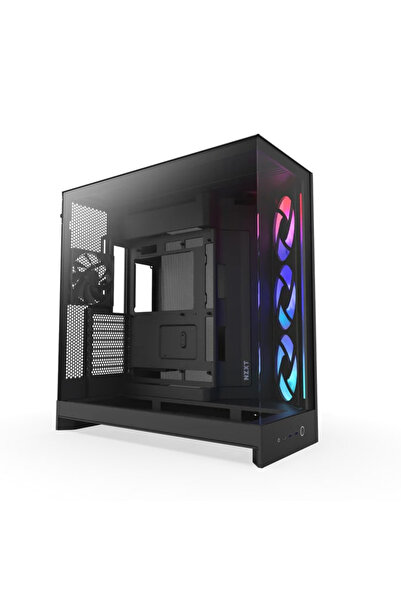 Nzxt H Series H9 Flow RGB CM-H92FB-R1 Siyah ATX Mid Tower Gaming (Oyuncu) Kasa