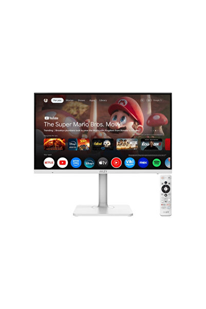 MSI Modern MD272UPSW 27″ 60Hz 1ms AdaptiveSync UHD Flat IPS Flat Beyaz Pivot Monitör