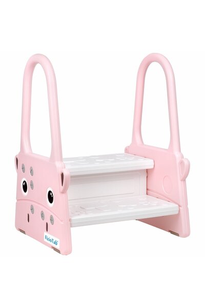 FizioTab Παιδικό κάθισμα Booster με λαβές, δύο σκαλοπάτια, αντιολισθητική επι...