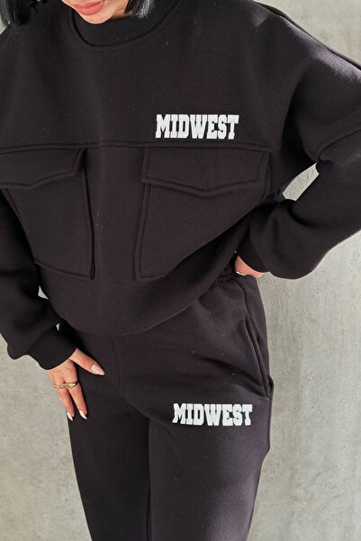 Bliss Γυναικεία χειμερινή μαλακή υφή Άνετη εφαρμογή στο κάτω μέρος Σετ χειμερινή φόρμα