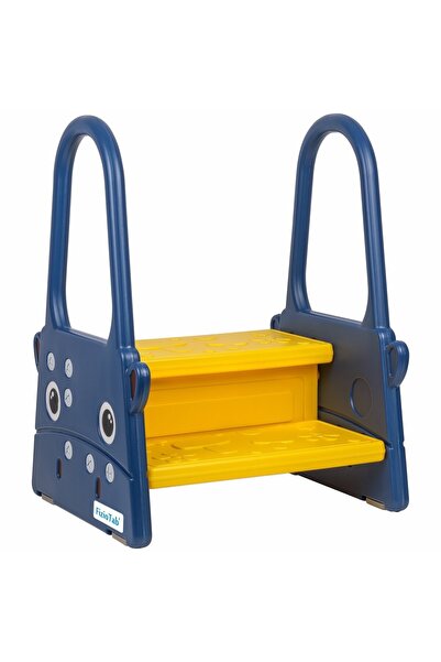 FizioTab Παιδικό κάθισμα Booster με λαβές, δύο σκαλοπάτια, αντιολισθητικό, υπ...