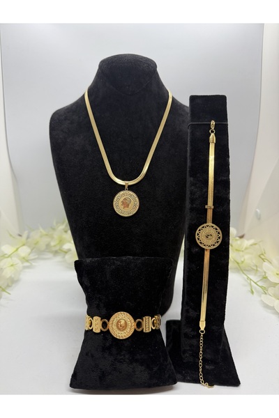 Constanza Exclusive Çeyrekli Paslanmaz Çelik Set 020