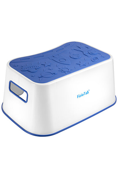 FizioTab Scaunel Inaltator FizioTab® Space cu Suprafata Antialunecare si Manere, tip Taburet, Space, Albastru