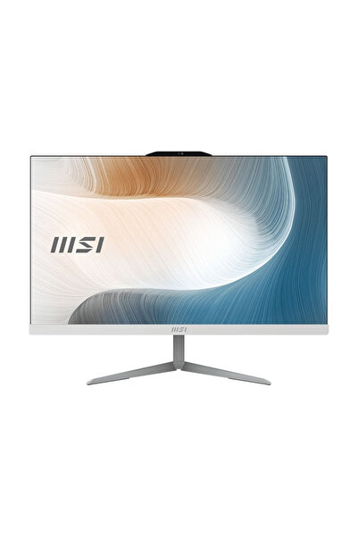MSI Modern AM242 12M-1895XTR i5-1235U 8GB DDR4 500GB SSD 23.8″ FHD FDOS Beyaz All In One PC
