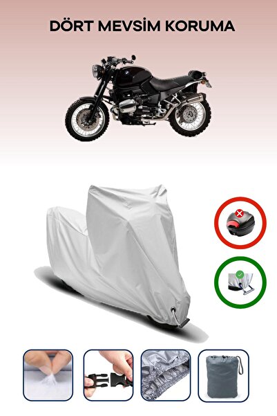 Breen دراجة نارية من القماش المشمع لسيارة BMW R 1100 R - قماش متين وآمن ومقاو...