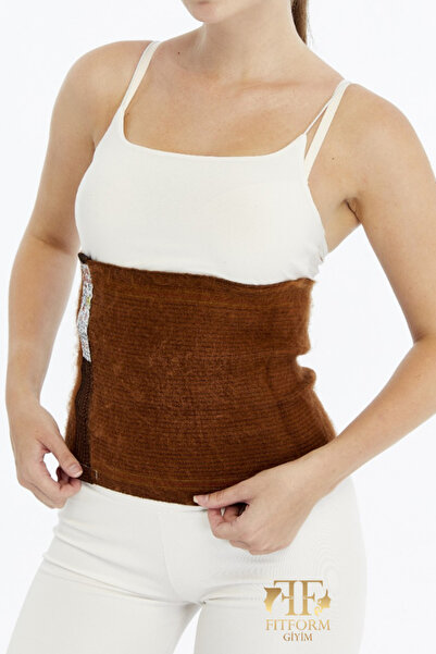 FF FİT FORM GİYİM Κορσέ με φτερά καμηλού με στήριγμα μέσης – Ζεστό μαλλί, διαμορφωτικός ζώνης μέσης για γυναίκες και άνδρες