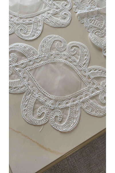 Çt Çeyizci Tekstil Living Room Set - Bed and Table Cover 3 Piece Coffee Table Set