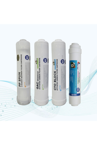 Aqua Marmara İh-las Aura Cebilon Su Arıtma 4'lü Su Arıtma Filtre Seti - Yıllı...