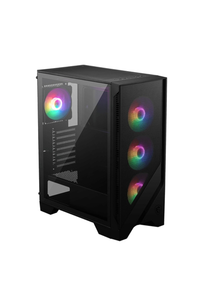 MSI MAG Forge M120A Airflow B65 650W 80+ Bronze 6x120mm Auto RGB Fan USB 3.2 ...