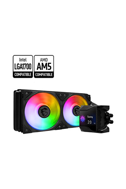 MSI MPG CoreLiquid D240 240mm Siyah İşlemci Sıvı Soğutucu