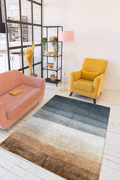 ARTLOOP Fuga Yumuşak Dokulu Çok Renkli Modern Desenli Halı KA 10