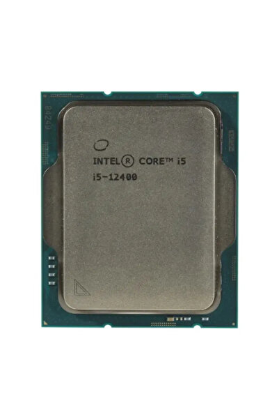 Intel Core i5-12400 2.50GHz 6 Çekirdek 18MB L3 Önbellek Soket 1700 Tray İşlemci
