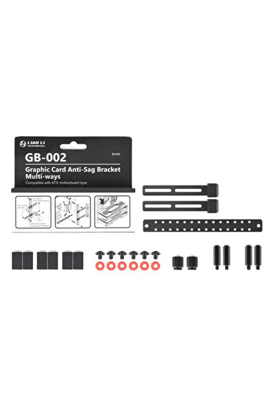 Lian Li GB-002 Sarkma Önleyici Ekran Kartı Destek Braketi (G89.GB-002X.00)