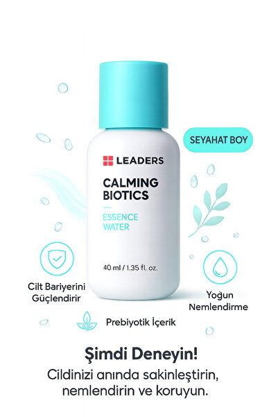 Leaders Arındırıcı & Nemlendirici Cilt Bariyer Onarıcı Tonik 40 ml – Travel S...