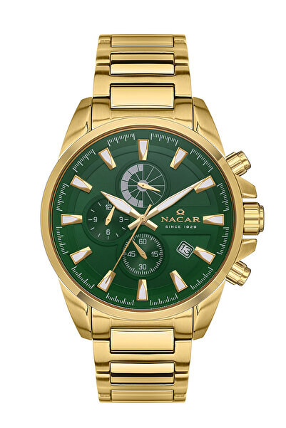 Nacar SPOR ALTIN ERKEK KOL SAATİ NC34-291169-DNM