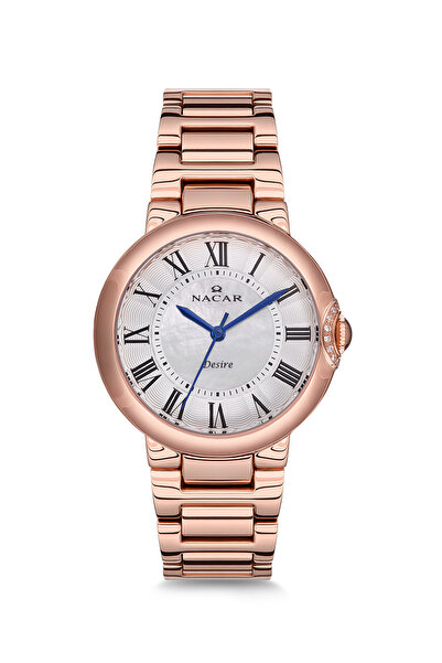 Nacar KLASİK ROSE GOLD KADIN KOL SAATİ NC33-396722-RWMS