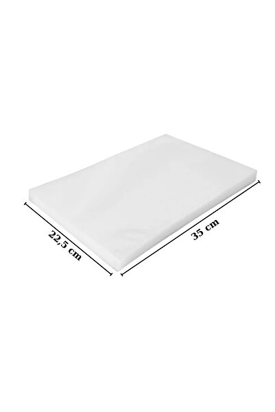 PlasandPlus Endüstriyel Vakum Poşet Torba Et Tavuk Peynir Gıdayla Temasa Uygun 155 Mikron Düz 35x22,5 cm 50 Adet