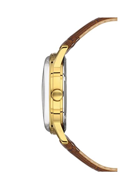 Nacar Safir Glass Classic Brown Men's Wristwatch Nc34- 290865 -Dcl2