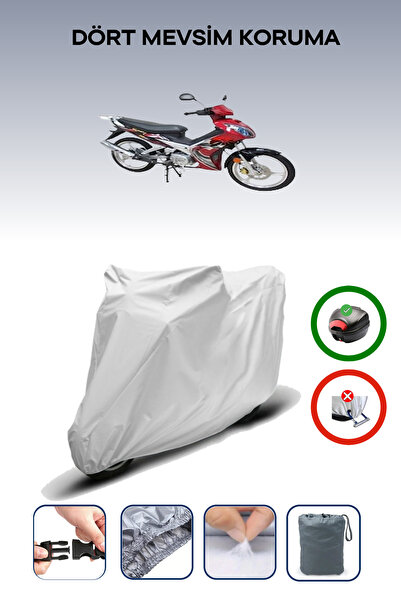 Breen Bisan Terra 125 - Waterproof and Durable Rear Bag, Motorcycle Tarpaulin