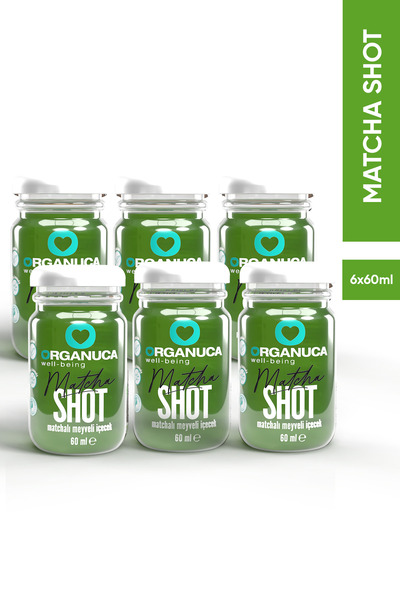 Organuca Matcha Shot 60 ml 6'lı Paket