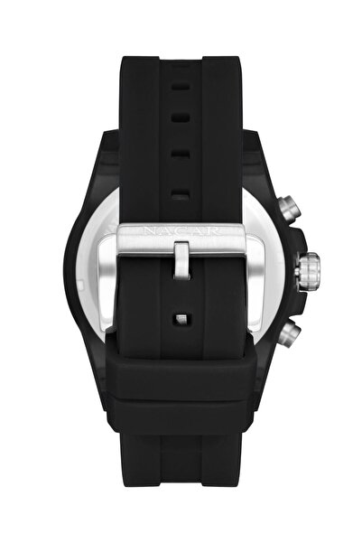 Nacar Sapphire Glass Sport Black Men's Wristwatch Nc38- 296338 -Bbss1