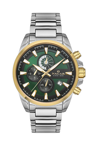 Nacar SPOR GÜMÜŞ ERKEK KOL SAATİ NC34-291169-CNM