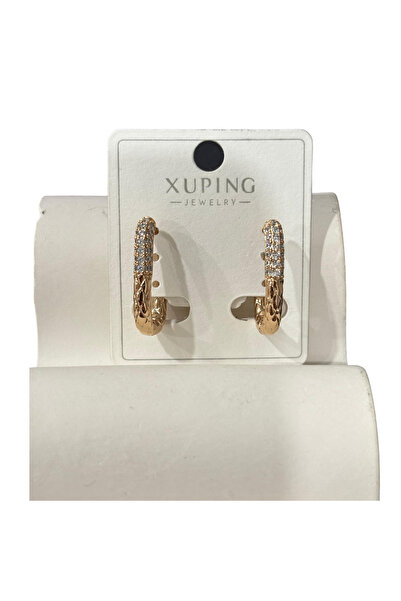 XUPING JEWELRY Çelik Vip Tasarım Sarma Model Küpe