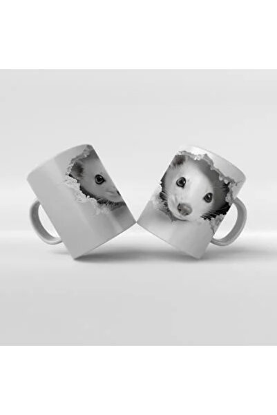 Rengineshop كوب بطبعة حيوانات - 10