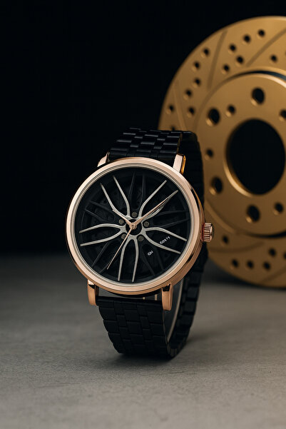 G Sport POLO Metal Adjustable Cord Car Wheel Model Men's Wristwatch